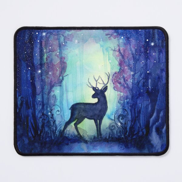 Item preview, Reindeer in Magical Forest designed and sold by Olga Shvartsur.
