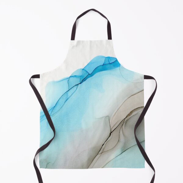 Item preview, Sandy Beach Abstract Ink Painting designed and sold by Olga Shvartsur.