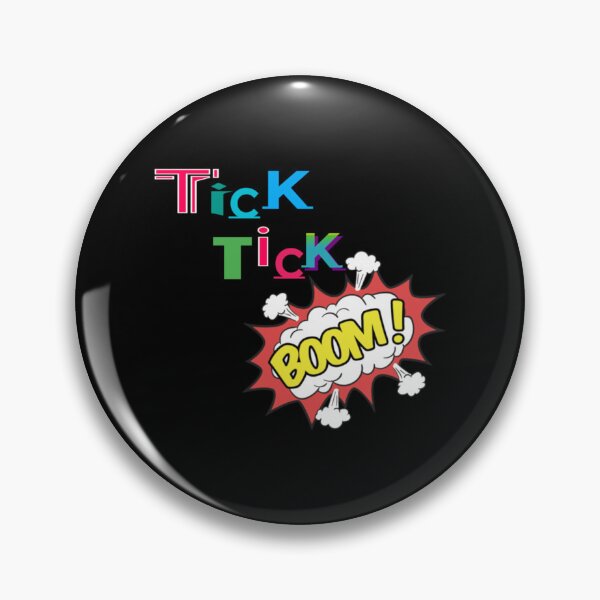 Item preview, Tick Tick Boom Super Wow Pow Bang On The Best Text Art Classic T-Shirt designed and sold by saurelmosert.