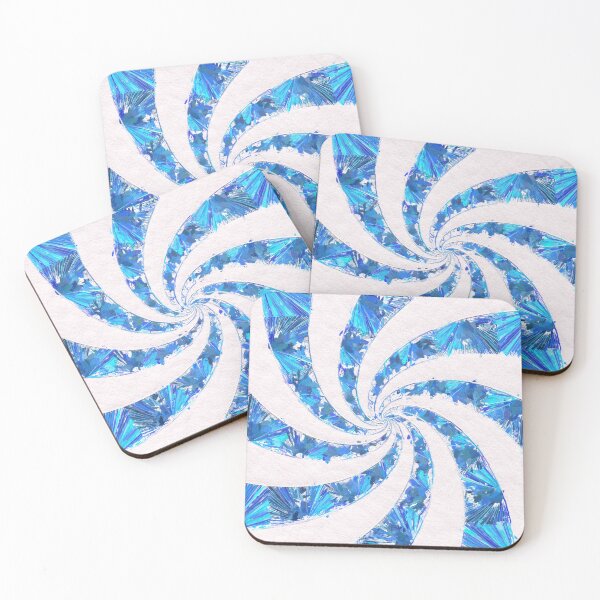 Item preview, Blue Peppermint Swirl designed and sold by FancyFriendship.