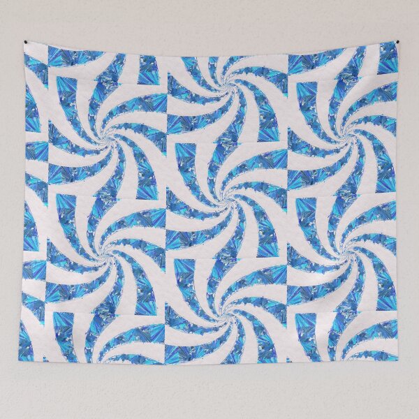 Item preview, Blue Peppermint Swirl designed and sold by FancyFriendship.