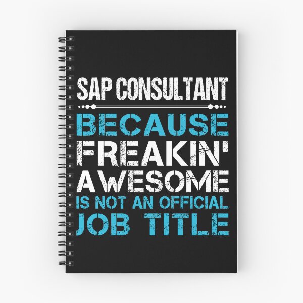 Item preview, Sap Consultant T Shirt - Freaking Awesome Gift Item Tee designed and sold by watkinsmat.