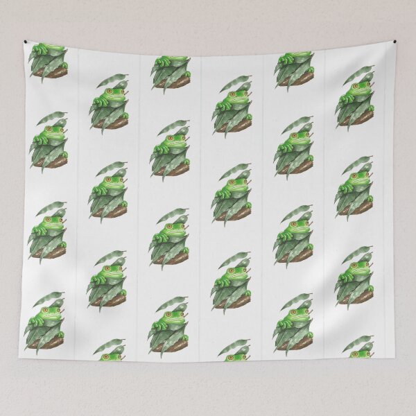 Item preview, Hidden Green Frog designed and sold by PeeJayArt.