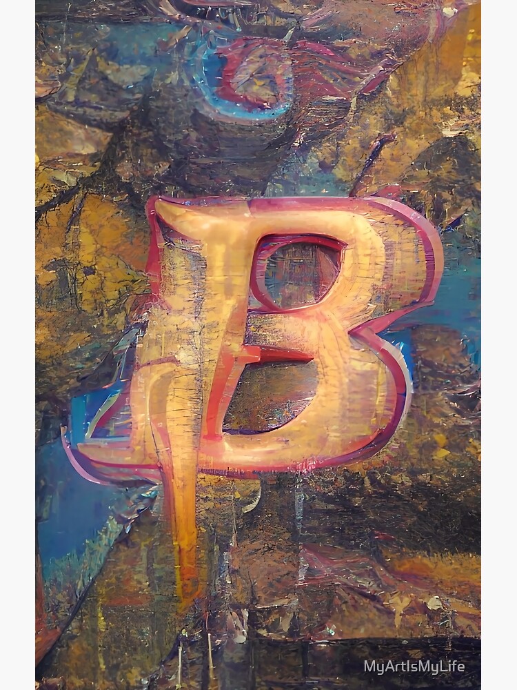 "Letter B Graffiti - Graffiti Letters" Poster For Sale By MyArtIsMyLife ...