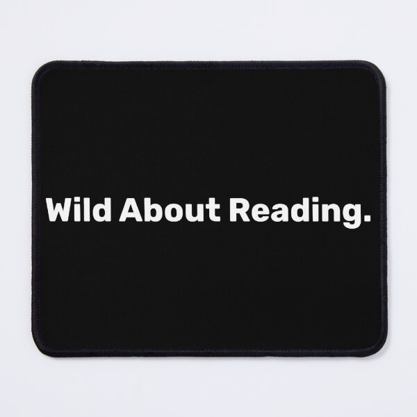 Item preview, Wild About Reading | Reading lover designed and sold by BopleDesigns.