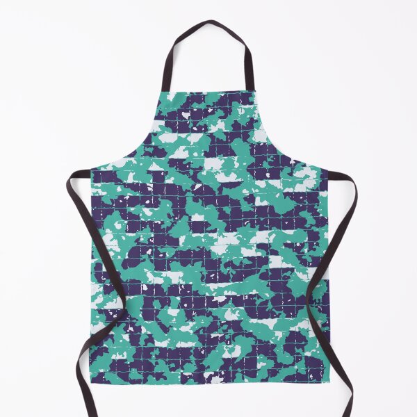 Item preview, Mint Green Camouflage Mosaic Tiles Seamless Digital Patterns designed and sold by ShopieHome.