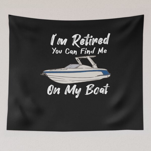 Item preview, BOATING: Find Me On My Boat designed and sold by woormle.