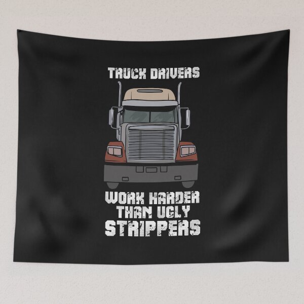 Item preview, TRUCKER: Truck Drivers Work Harder designed and sold by woormle.