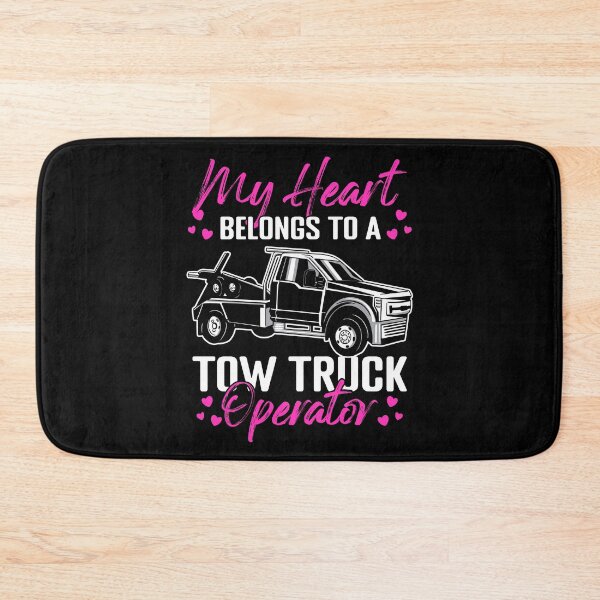 Item preview, My Heart Belongs To A Trucker Funny Towing For Tow Operators designed and sold by Nessshirts.