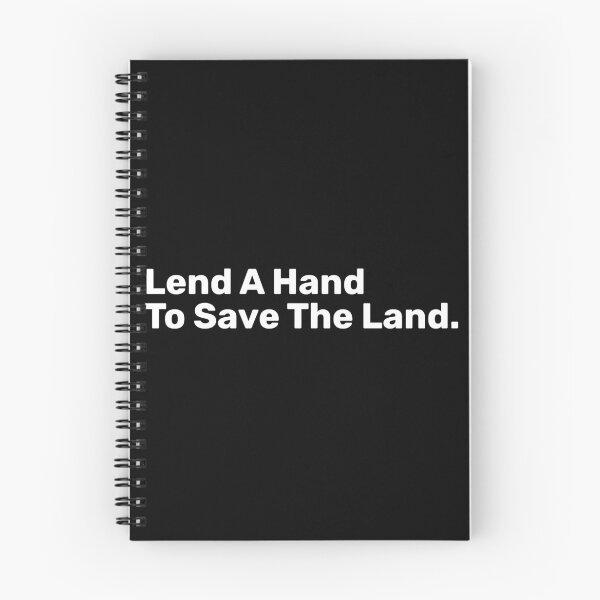 Item preview, Lend A Hand To Save The Land | Save soil designed and sold by BopleDesigns.