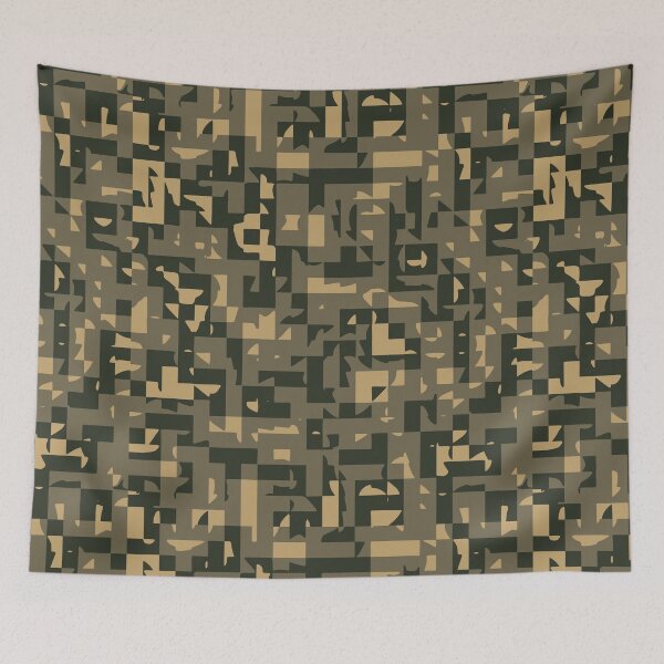 Item preview, Military Camouflage Pixelate Mosaic Seamless Digital Patterns designed and sold by ShopieHome.