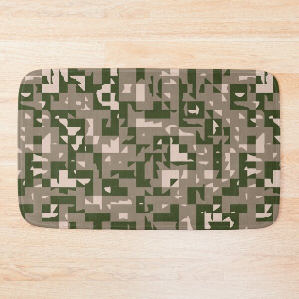 Item preview, Army Camouflage Pixelate Mosaic Seamless Digital Patterns designed and sold by ShopieHome.