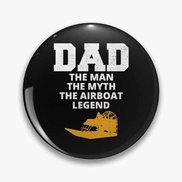 Item preview, Airboat Fanboat Airboating Dad Fathers Day Daddy designed and sold by CuteDesigns1.