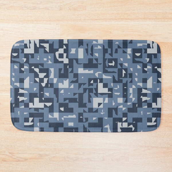 Item preview, Winter Camouflage Pixelate Mosaic Seamless Digital Patterns designed and sold by ShopieHome.