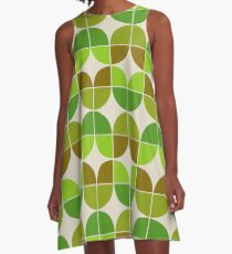 Geometric A-Line Dress