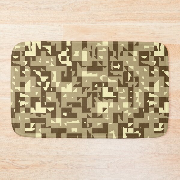 Item preview, Desert Camouflage Pixelate Mosaic Seamless Digital Patterns designed and sold by ShopieHome.