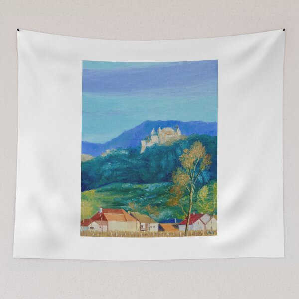 Item preview, Austrian Castle at Sunrise designed and sold by Dai Wynn Fine Art.
