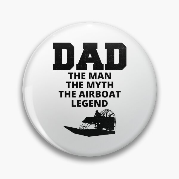Item preview, Airboat Fanboat Airboating Dad Fathers Day Daddy designed and sold by CuteDesigns1.
