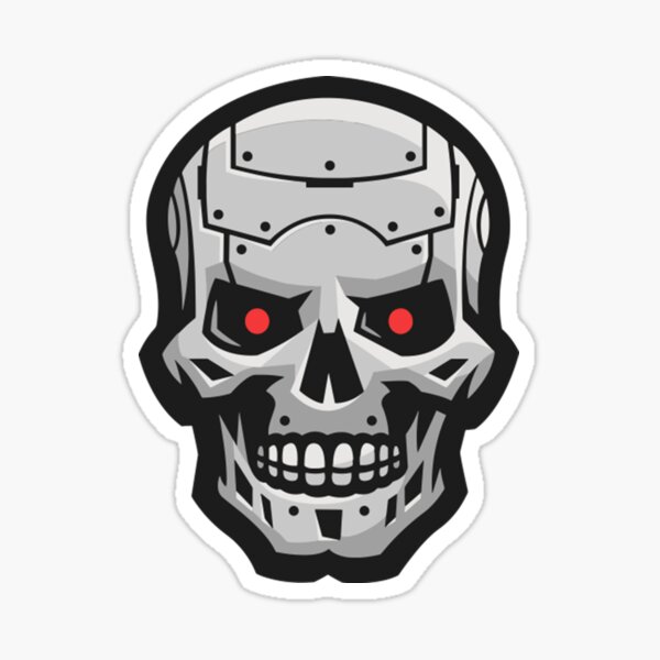 Killer robots are stupid Sticker