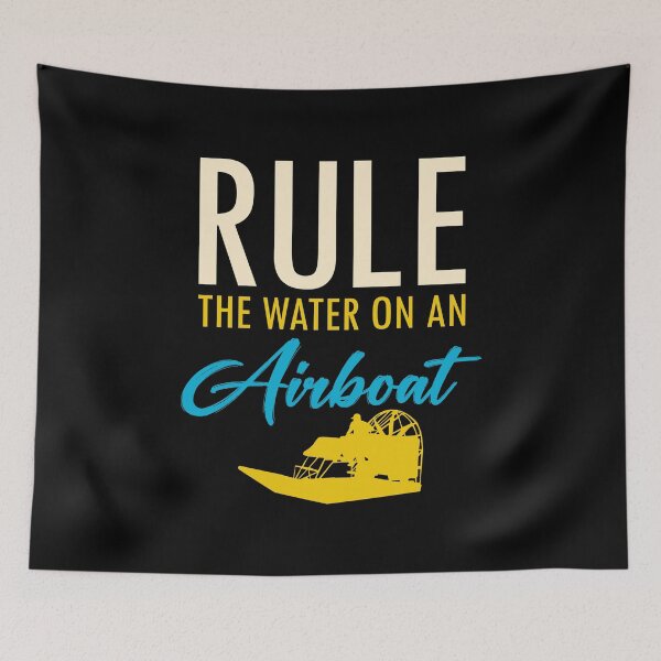 Item preview, Airboat Fanboat Airboating Planeboat Swamp boat designed and sold by CuteDesigns1.