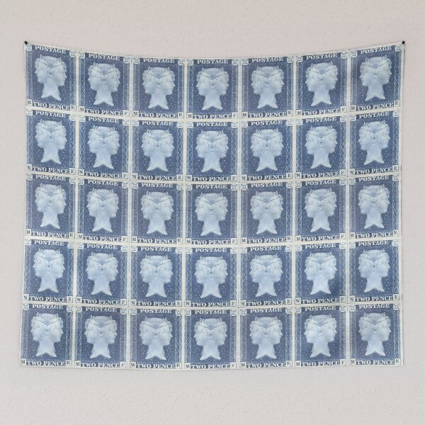 Item preview, The Two Pence Blue designed and sold by PictureNZ.
