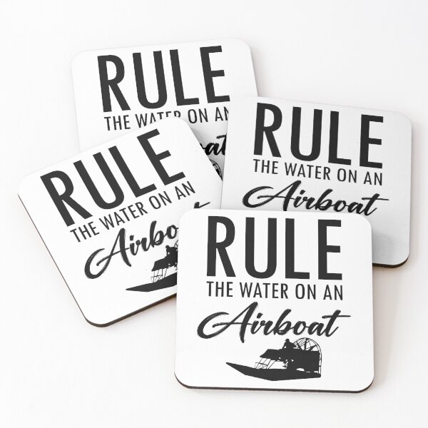 Item preview, Airboat Fanboat Airboating Planeboat Swamp boat designed and sold by CuteDesigns1.