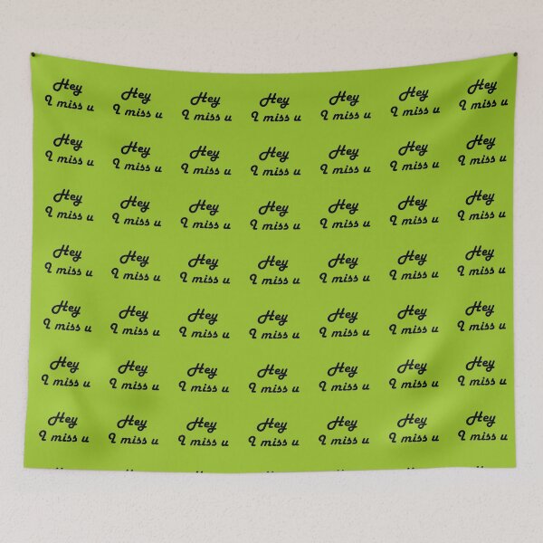Item preview, Hey I miss u designed and sold by ZR-DESIGN.