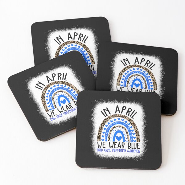 Item preview, In April We Wear Blue Cool Child Abuse Prevention Awareness designed and sold by HaaChris-Artis.
