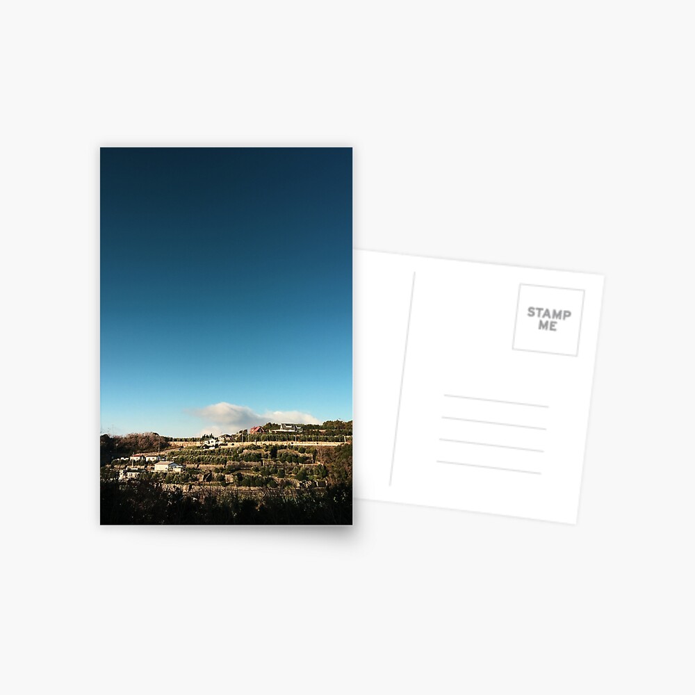 Village and the Sky Postcard