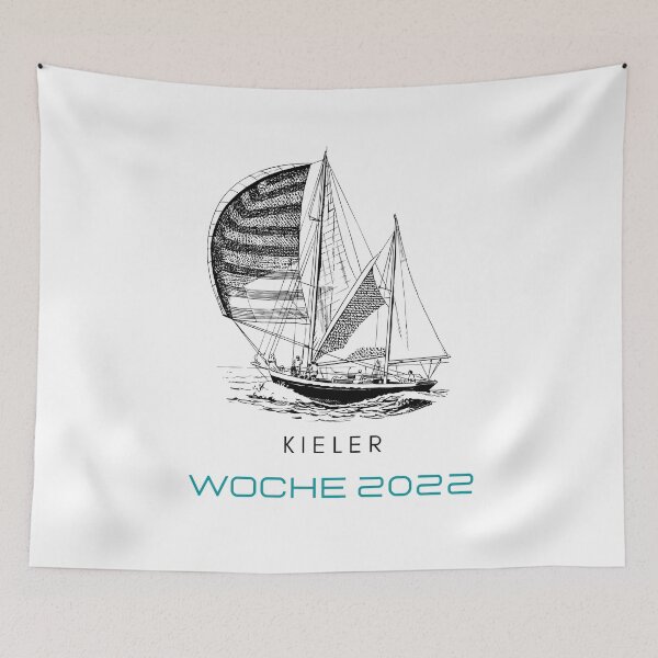 Item preview, Kiel Week 2022 tshirt in different colors | Kiel Week 2022 as a souvenir designed and sold by hdwh.