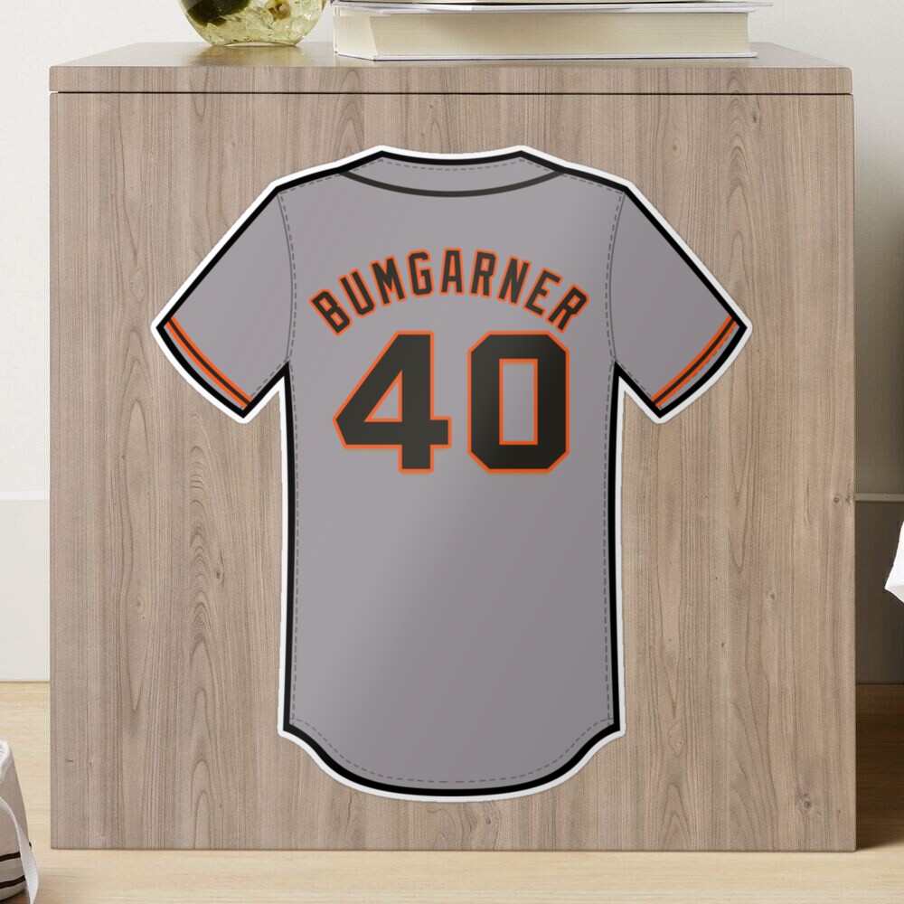 Madison Bumgarner Jersey Sticker Sticker for Sale by monica45je