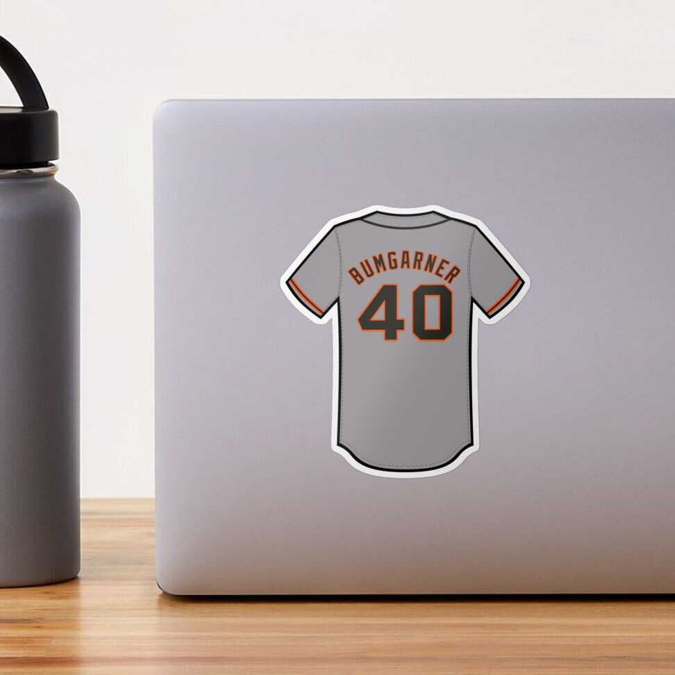 Madison Bumgarner Jersey Sticker Sticker for Sale by monica45je