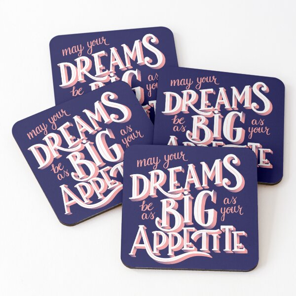 Item preview, May Your Dreams To Be Big As Your Appetite designed and sold by Mind Loves.