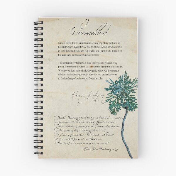 Item preview, Herbal Apothecary: Wormwood designed and sold by FigTreeMagick.