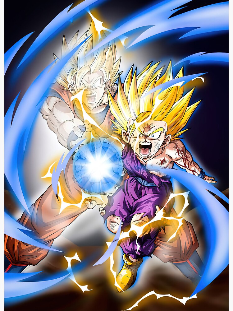 Quadro Dragon Ball Z Goku Mangá Anime Gohan Vegeta Majin Son