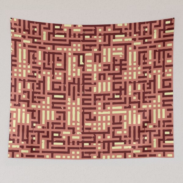 Item preview, Lash Lava Camouflage Mosaic Lines Seamless Digital Patterns designed and sold by ShopieHome.