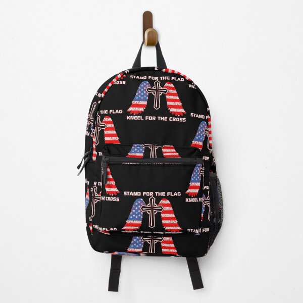 Item preview, I Stand For The Flag And Kneel For The Cross designed and sold by WoodburyLake.