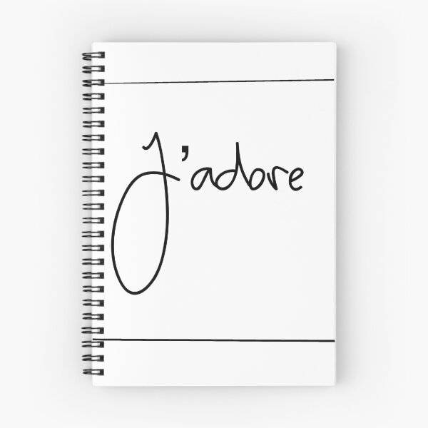 Item preview, J’adore, love, slogan saying trend french designed and sold by Ruth King.