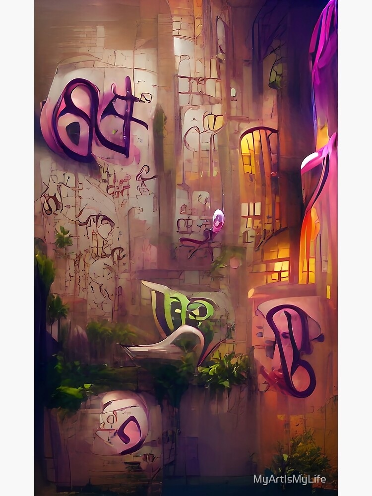 Lámina Fotográfica «Letra B Graffiti - Letras De Graffiti (Letras De ...