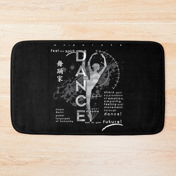 Item preview, Éclaboussures de danse Niveaux de gris designed and sold by KhalilStamm.