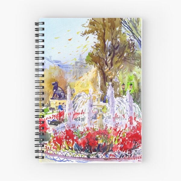 Item preview, Odesa Ukraine cityscape. Leaf fall in city garden. designed and sold by Sveta Mikhalevich.