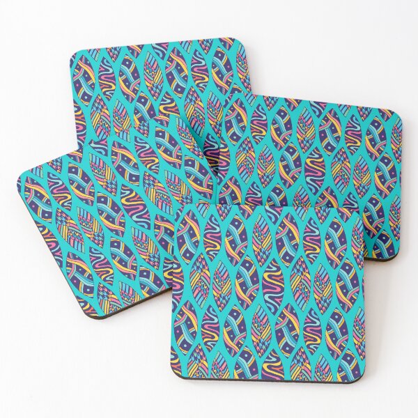 Item preview, Retro Abstract Shapes Pattern | Geometric Pattern | Vintage Pattern designed and sold by introvy.