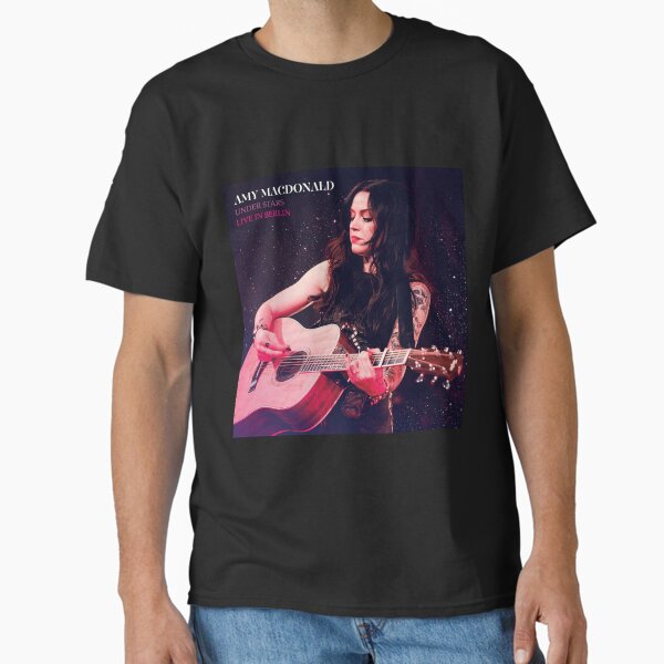 Amy Macdonald Europe Tour 2025-2026 T-Shirt - Unisex Fashion Shirt Kurzarm