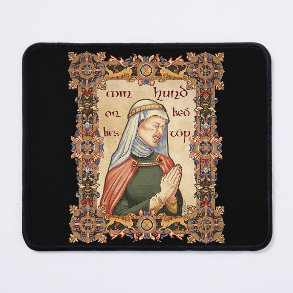 Item preview, Blessed Amber - Martyr of Dogs and Bees designed and sold by HerreraMaria.