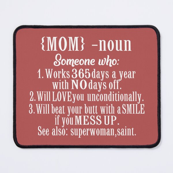 Item preview, Mom Noun designed and sold by Moeez Javed.