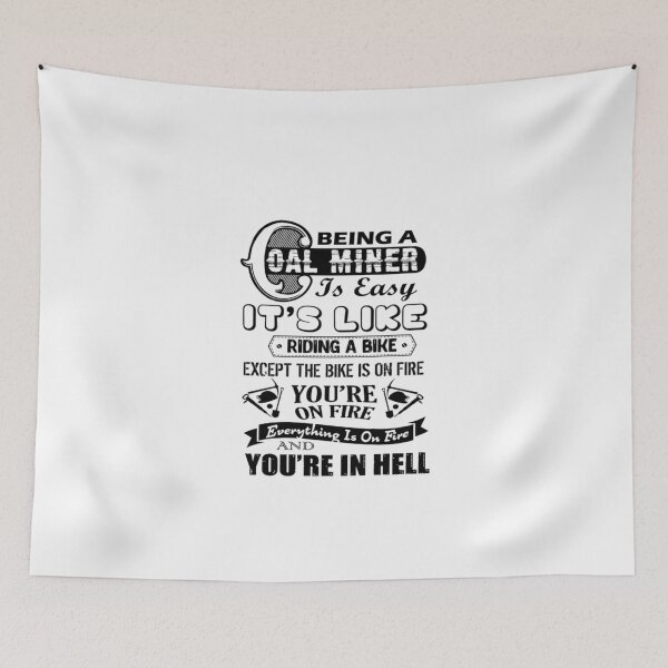 Item preview, Being A Coal Miner is easy designed and sold by aryagiri.