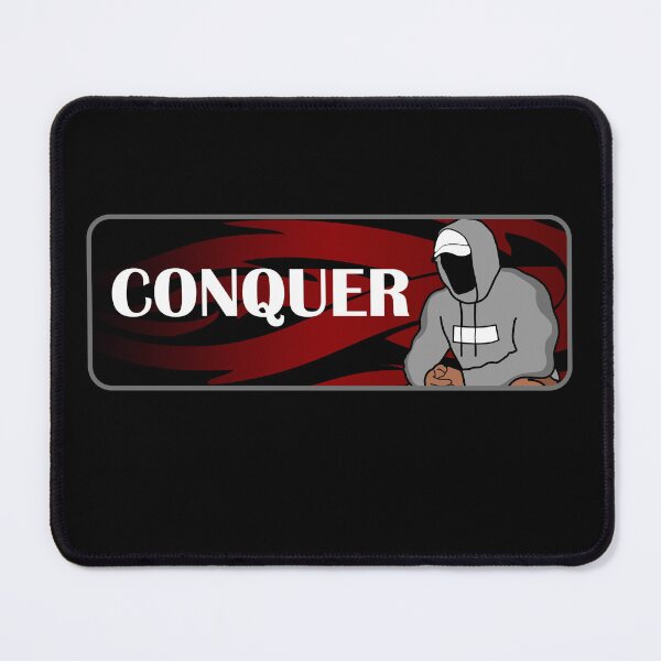 Item preview, Conquer hoodie up gym motivation designed and sold by designsbyted.