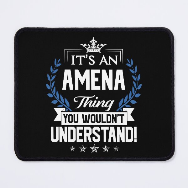 Item preview, Amena Name T Shirt - Amena Things Name 2 Gift Item Tee designed and sold by aaronmaxi6.