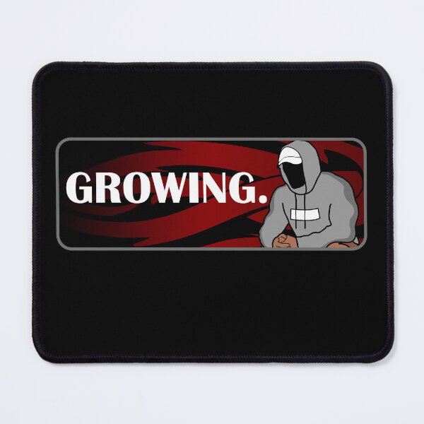 Item preview, Growing. hoodie up gym motivation designed and sold by designsbyted.