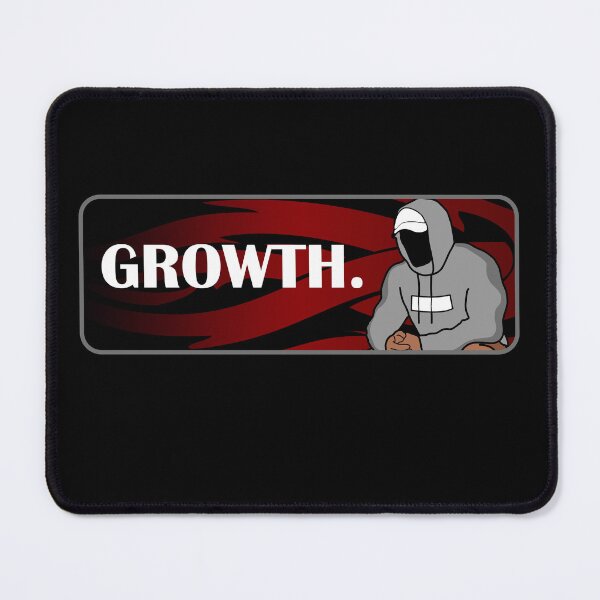 Item preview, Growth. hoodie up gym motivation  designed and sold by designsbyted.